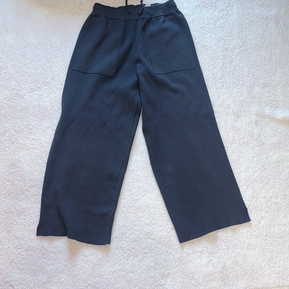 Zara Gray Track Pants Relaxed Fit - Picture 1 of 8